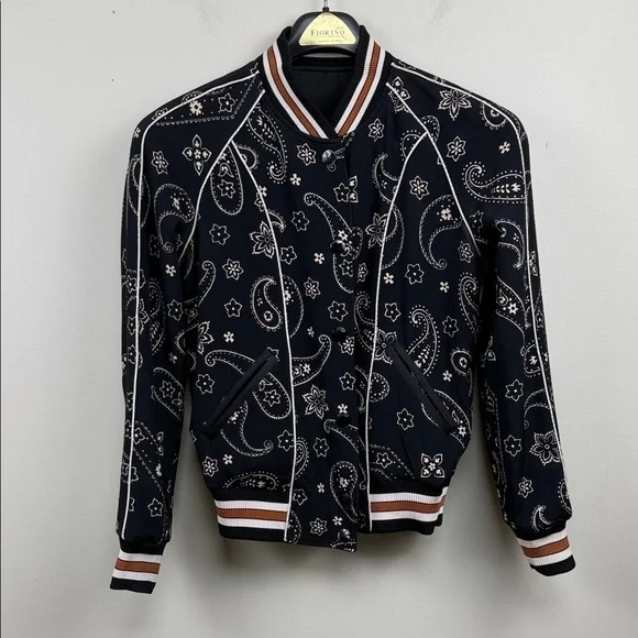 COACH embroidered Reversible Varsity Jacket NWOT XS - Picture 11 of 14